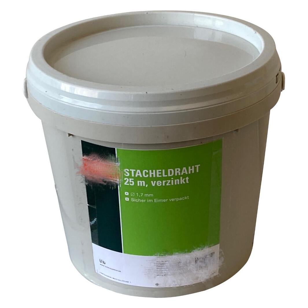 Global Metal Stacheldraht 1,7 verzinkt 25 m (25 m) (5550415)
