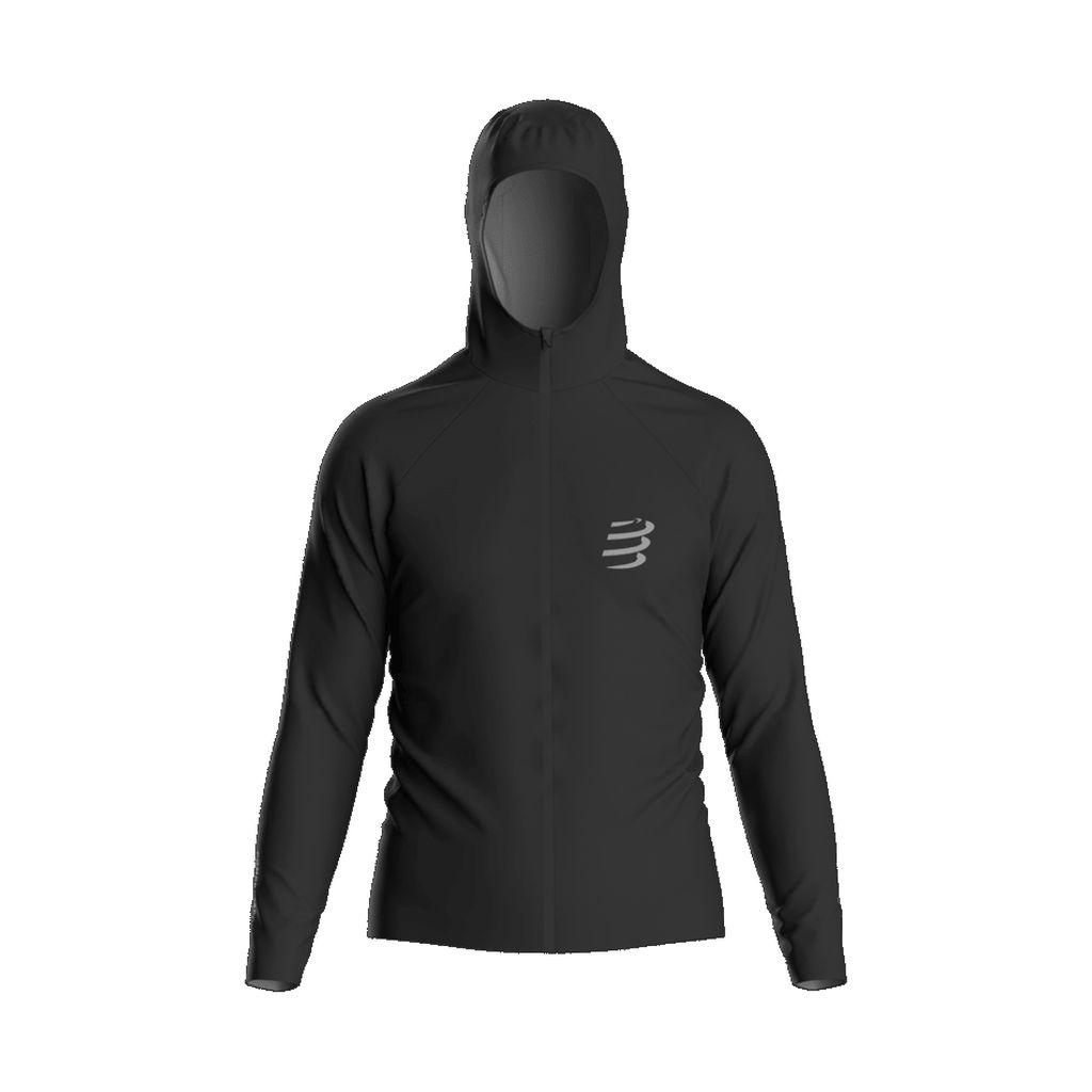 Compressport Herren Hurricane Waterproof Jacket schwarz