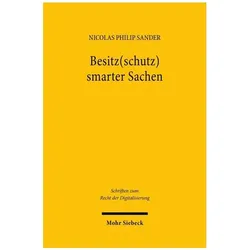 Besitz(schutz) smarter Sachen, Fachbücher von Nicolas Philip Sander