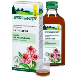 Schoenenberger Naturreiner Heilpflanzensaft Echinacea 200 ml