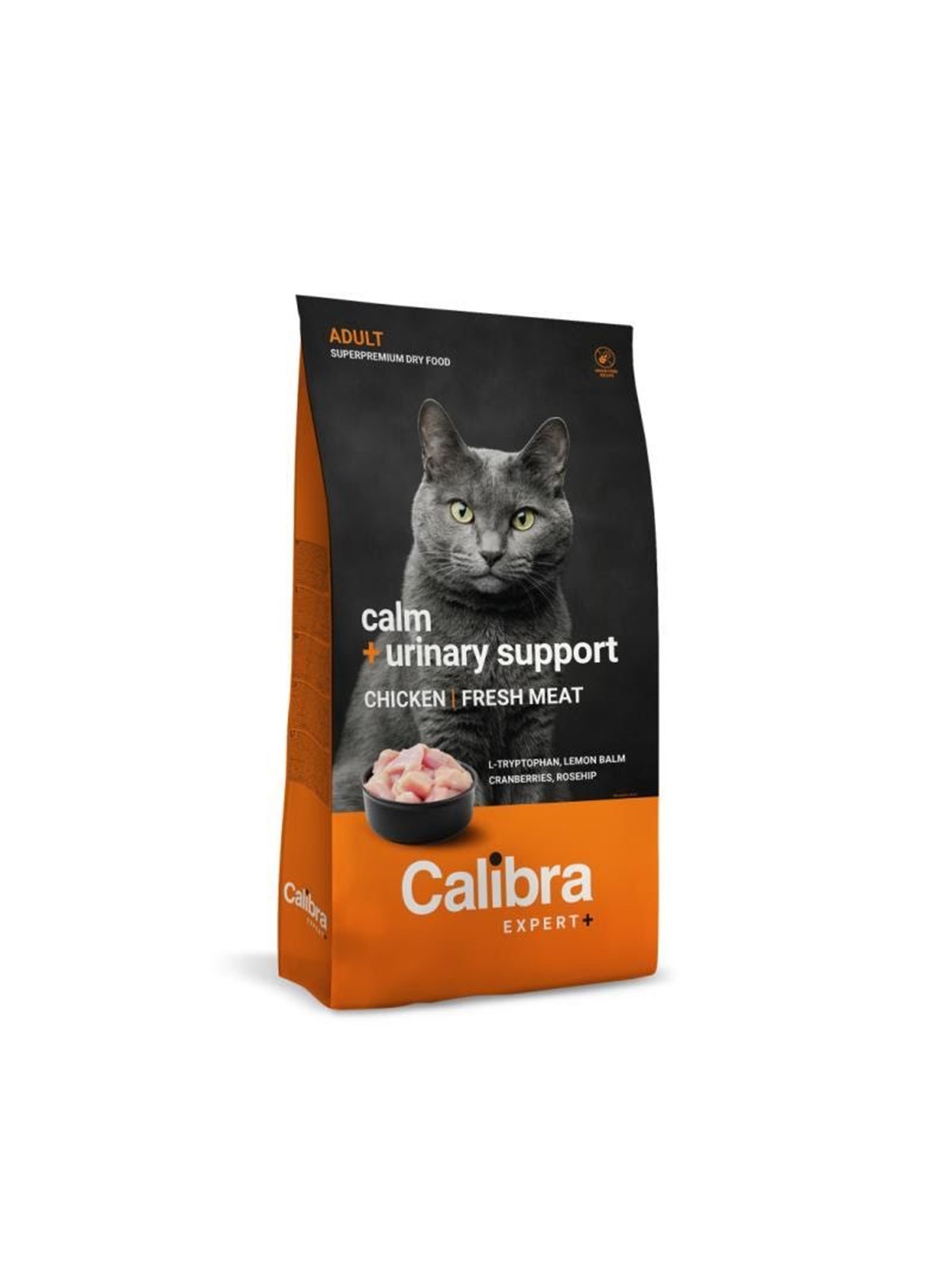 Calibra Cat EXPERT+ Adult Ruhig & Harnwegsunterstützung 1,5 kg.