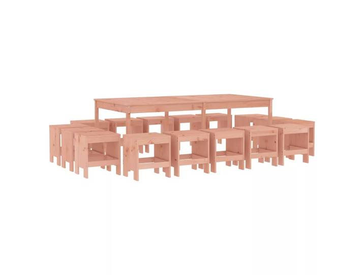 VidaXL - Garten essgruppe douglasienholz, One Size, Braun