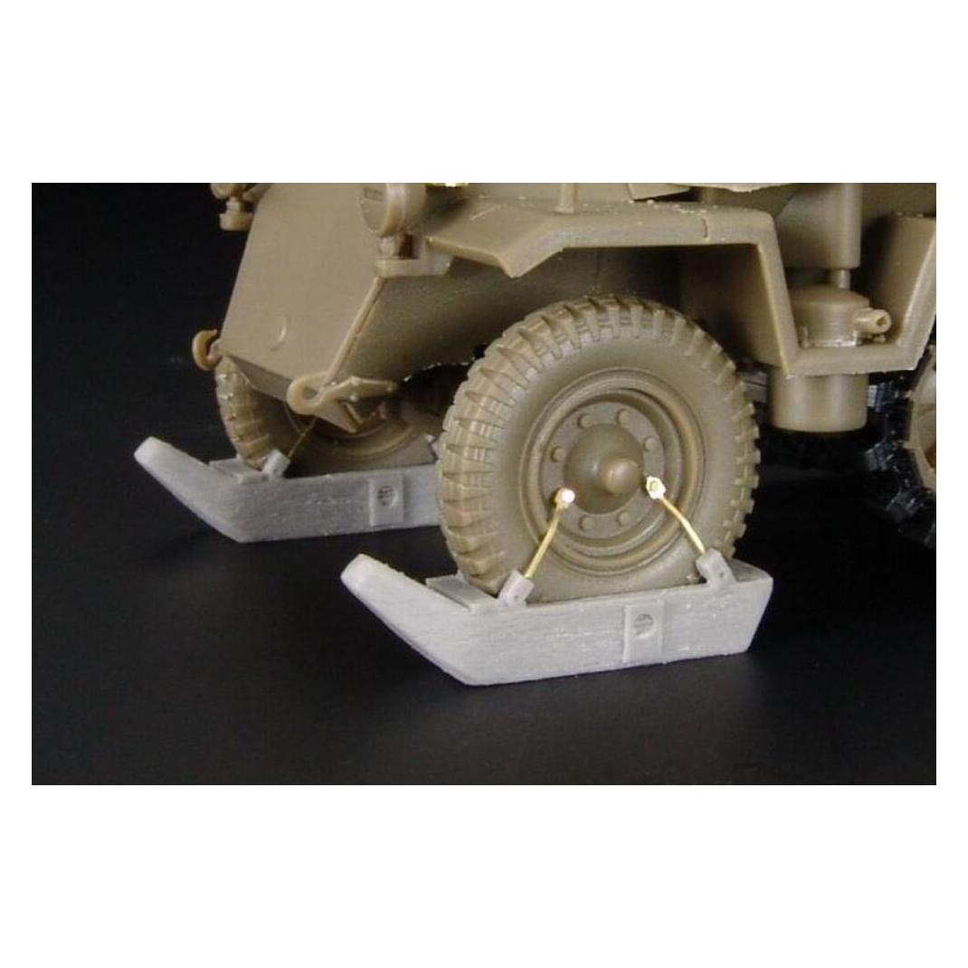 Hauler Sd Kfz 250-251 front wheels SKI (HLX48281)