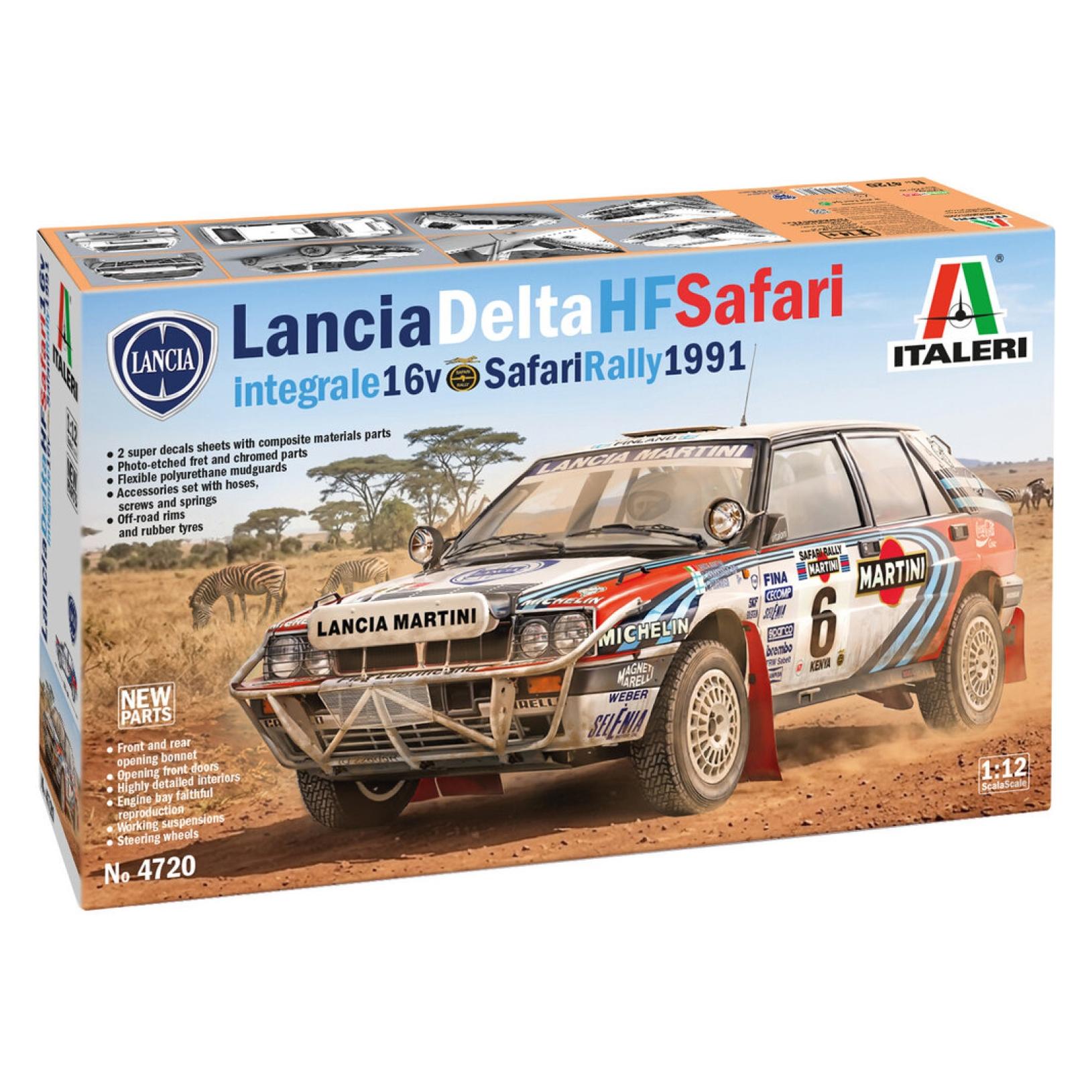 Italeri 1:12 Lancia Delta Integrale 16v Safari (510104720)