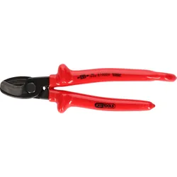 KS Tools 1000V Einhand-Kabelschneider mit Sicherungsöse für Sicherheitsleine - 117.2206