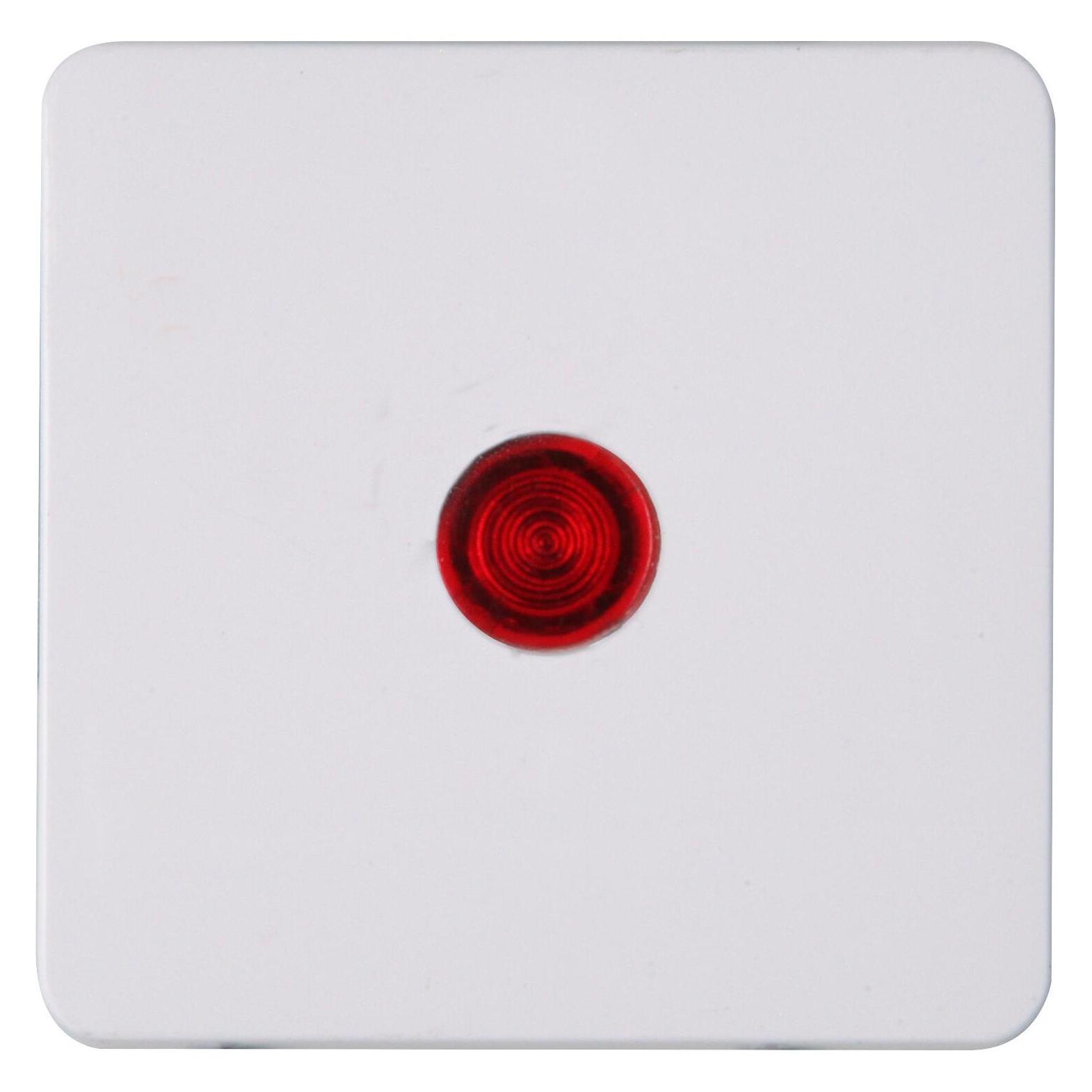 Kopp HK02-Flächenwippe m.Linse 331114005 rot arktisweiss (331114005)