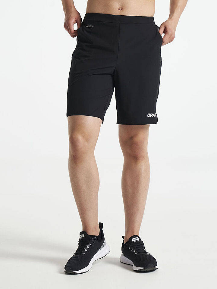Craft Trainingsshorts "Pro Control Impact" in Schwarz - 4XL