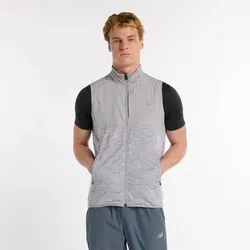 NEW BALANCE Herren Hose Heat Grid Vest, Größe L in Grau 51200