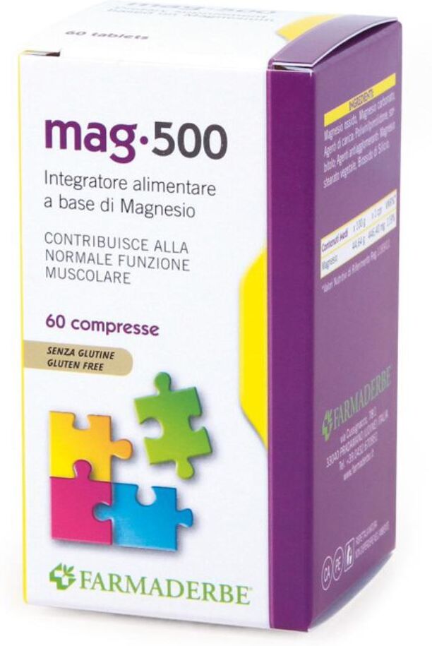 FARMADERBE Srl MAGNESIO 500 60CPR FDR
