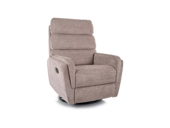 Fauteuil relax manuel en tissu - Gamme Argos - Taupe