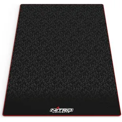 Nitro Concepts, Bodenschutzmatte, Floor Mat Bodenmatte für Sim-Racing-Rigs, 150 x 75 cm, rutschfest - schwarz (150 x 75 cm)