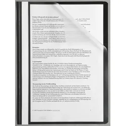 dots Schnellhefter DIN A4 Polypropylen (PP) schwarz