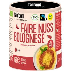 Nuss Bolognese vegan FairTrade 120g