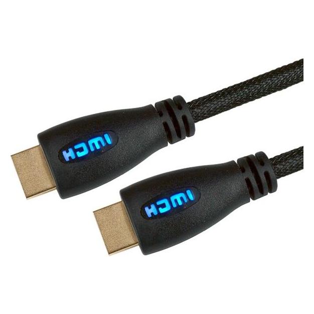 Cables Direct 5m Fast HDMI W/Eth Blue Gold Conns (5 m) (99HD4-05BL)