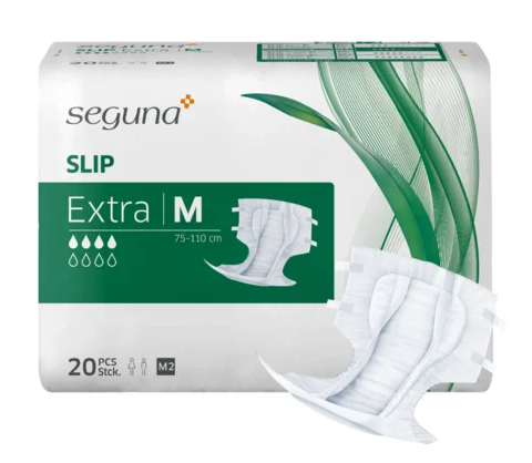 Seguna Slip Extra Medium - 8 paquets de 20 protections