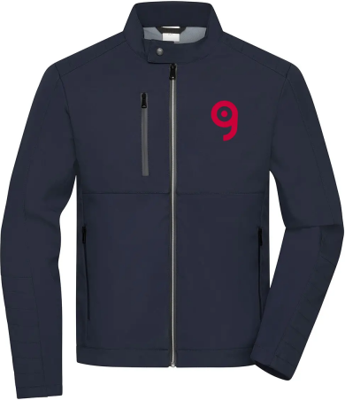 Giacca softshell uomo BIONIC-FINISHECO idrorepellente Personalizzate o neutre James & Nicholson