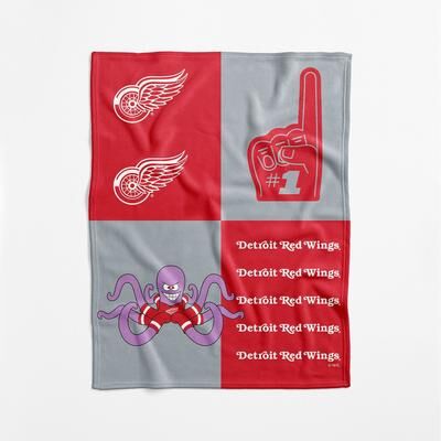 NHL Domino Swaddle Blanket