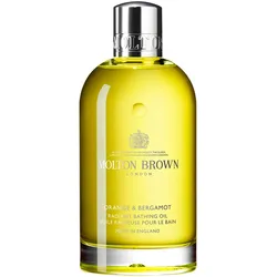 200ml MOLTON BROWN Orange & Bergamot Radiant Bathing Oil