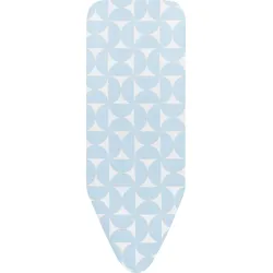 Brabantia Bügelbrettbezug Fresh Breeze Gr. C, hellblau, 2 mm Schaumstoff