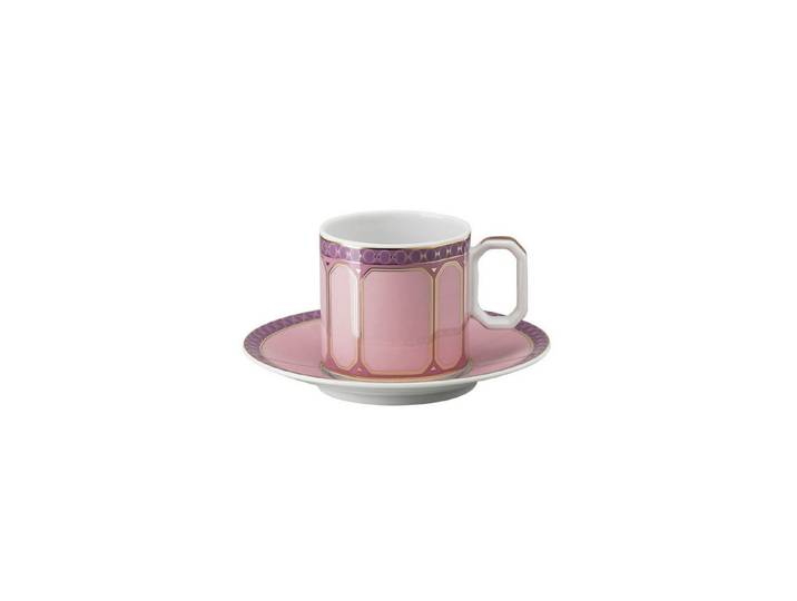 Swarovski Espressotasse Rose Espressotasse 2tlg, Porzellan, Tassen