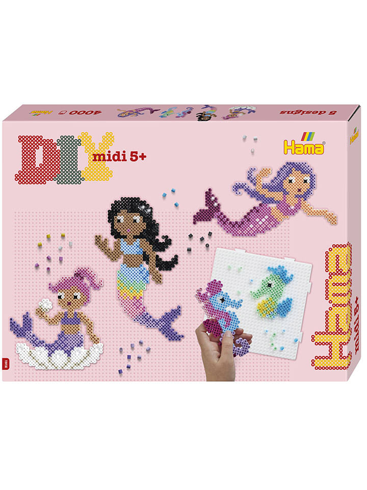 Hama 4.000tlg. Bügelperlenset "Meerjungfrau" - ab 5 Jahren - onesize