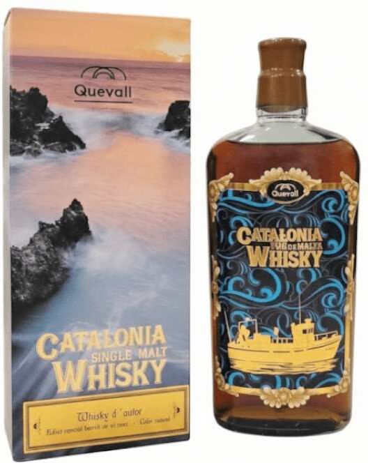 Quevall Licors Catalonia Pur de Malta Barril Ex Vi Ranci 70cl - Licor de España con Graduación 42%