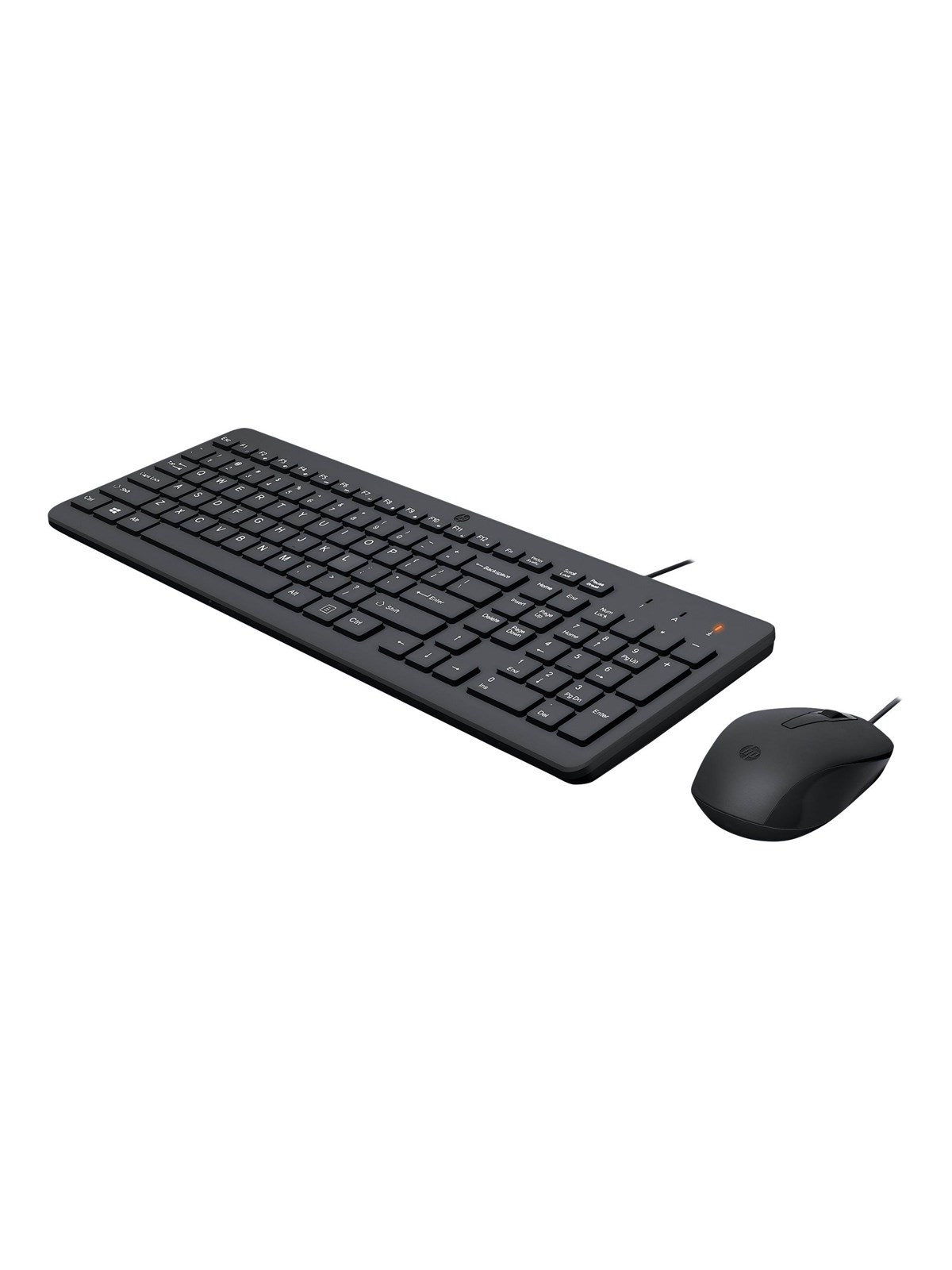 HP 150 - Tastatur & Maus Set - Deutsch - Schwarz