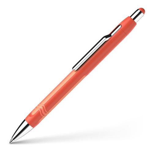 Schneider Kugelschreiber Epsilon orange Schreibfarbe blau, 1 St.