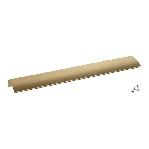 SOTECH 5 stuks meubelgrepen geborsteld messing look, 300 mm