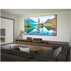 Epson EH-LS800B Ultrakurzdistanz Beamer mit 150` Projektion, Android TV und 4K-Auflösung für das Heimkino