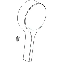 Ideal Standard Griffhebel kpl. Bade / Brause UP A962065AA MELANGE, Chrom