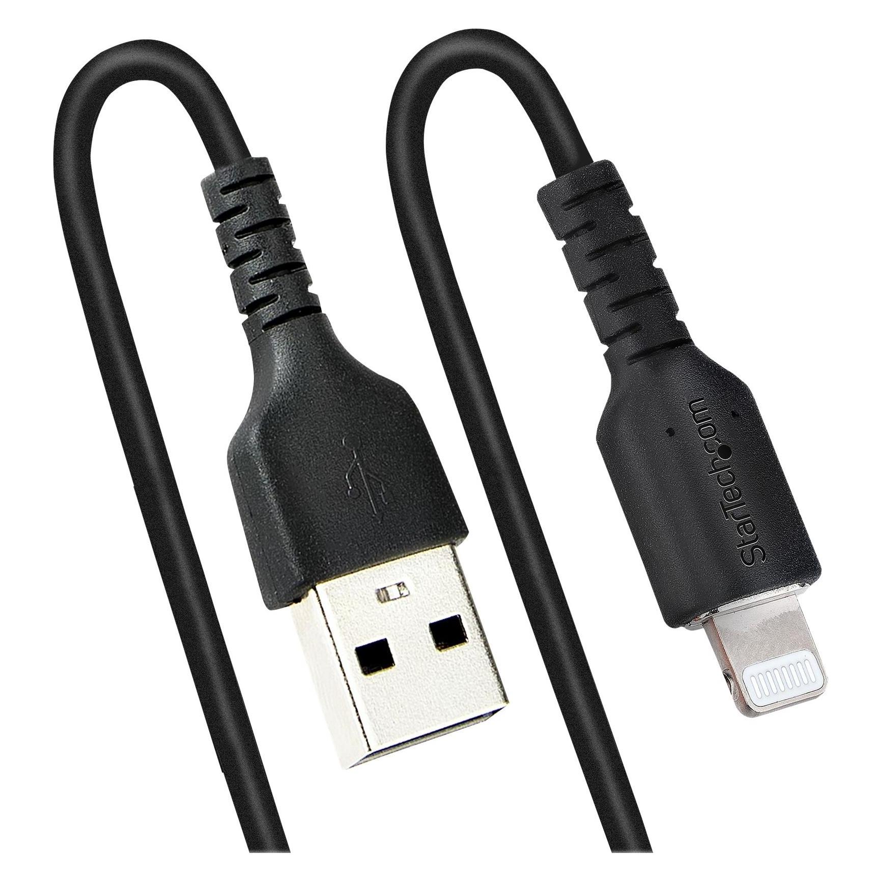 StarTech USB A - Lightning (0.50 m, USB 2.0) (RUSB2ALT50CMBC)