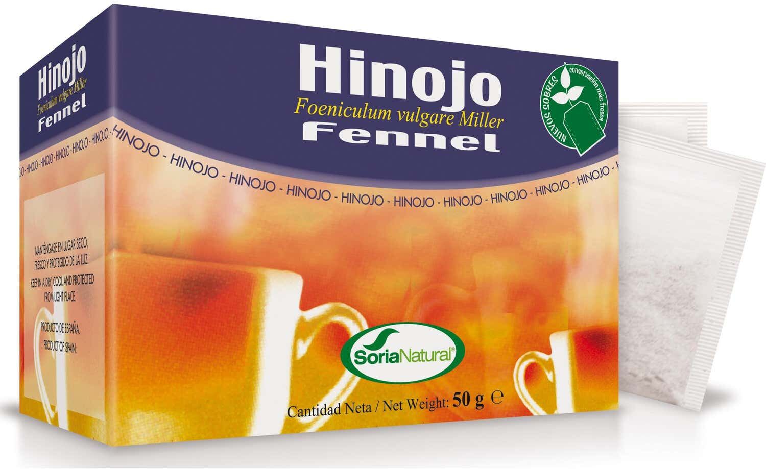 Soria Natural Hinojo Infusión 20 filtros