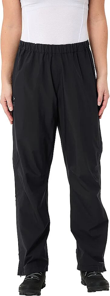 VAUDE Damen Regenhose Fluid Full-Zip  schwarz   40 (kurz) W