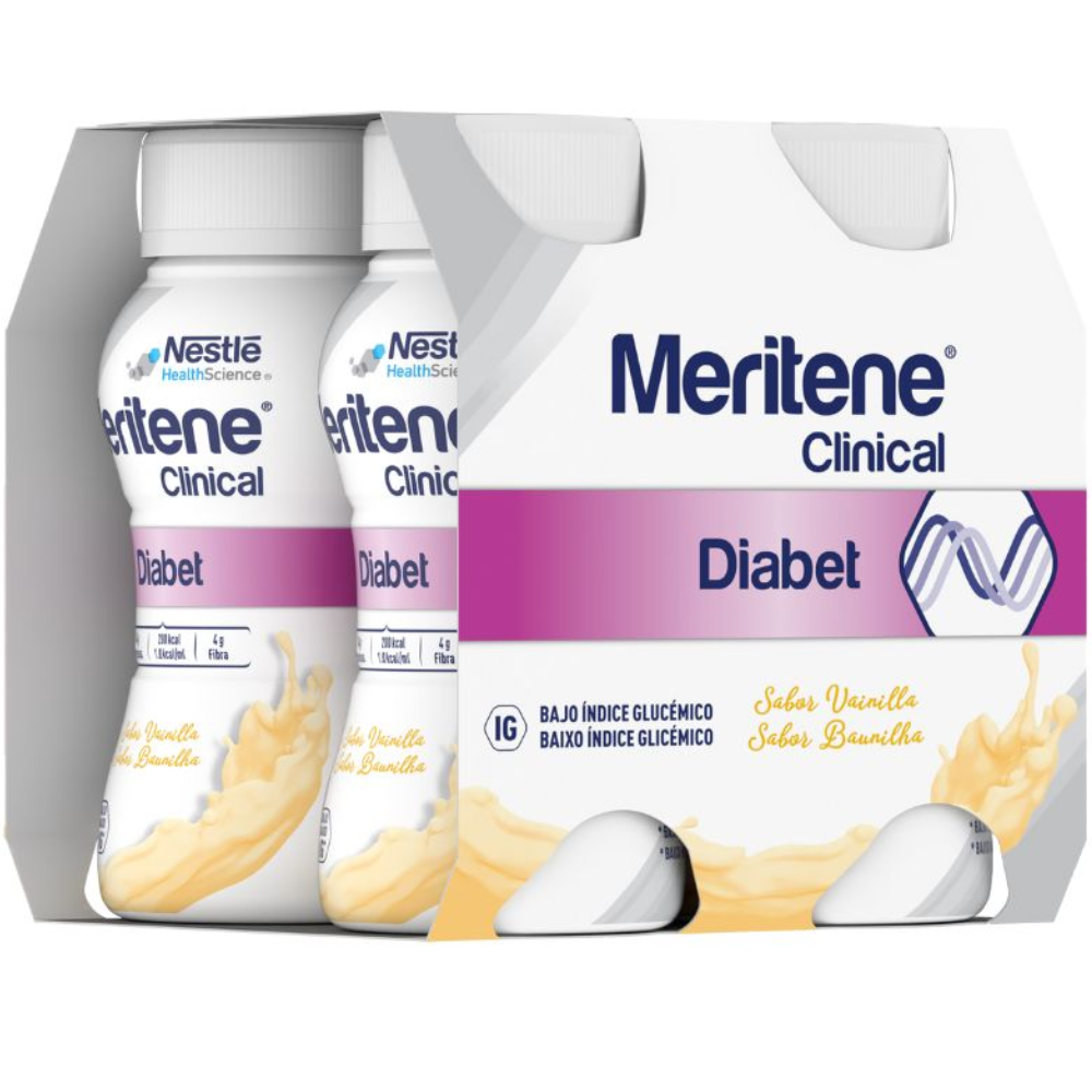 Resource Meritene Clinical Diabet, complemento alimenticio 4x200mL Vanilla