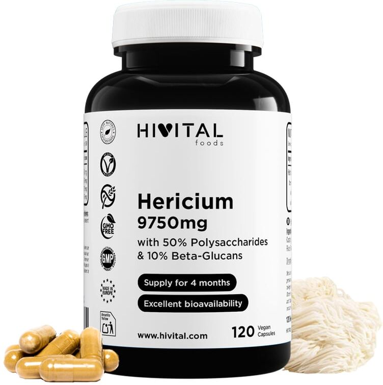 Hivital Foods Melena de León 9750 mg 120 VCaps