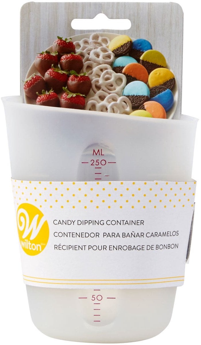 Wilton Siliconen Maatbeker voor Smeltsnoep, Chocolade en Glazuur - 144 ml