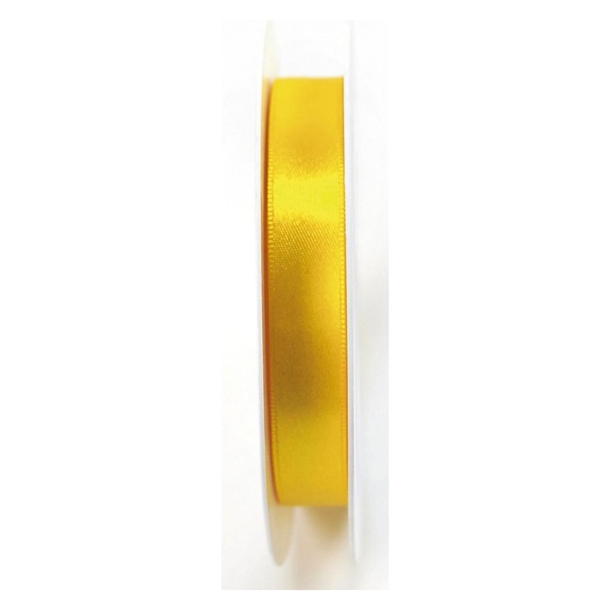 Goldina Doppelsatinband 15mmx25m gelb (1x) (8172015100025)