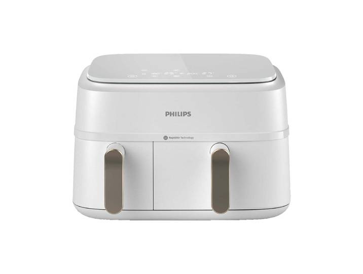 Philips 3000 Series Dual Basket Heissluftfritteuse Weiss