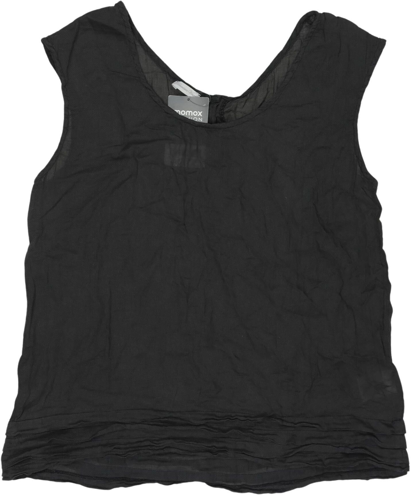 American Vintage Damen Top, Schwarz, Gr. M, Baumwolle - Second Hand