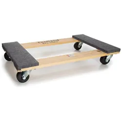 Velleman, Transportwagen, TRANSPORT-ROLLER - RECHTECKIG - 760 x 460 mm - MAX. TRAGKRAFT 400 kg (400 kg)