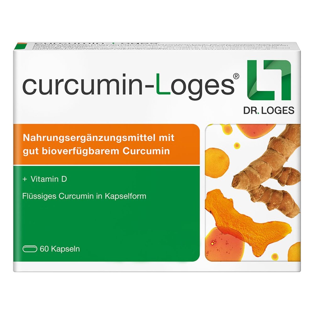 Dr. Loges + Co. GmbH curcumin-Loges: Hoch bioverfügbare Curcumin Kapseln 10536664