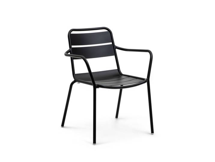 Esszimmerstuhl Malaga schwarz 62x81x55 cm