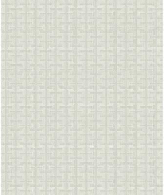 Seabrook Designs Ueno Geometric Stripes Non-Woven Unpasted Wallpaper