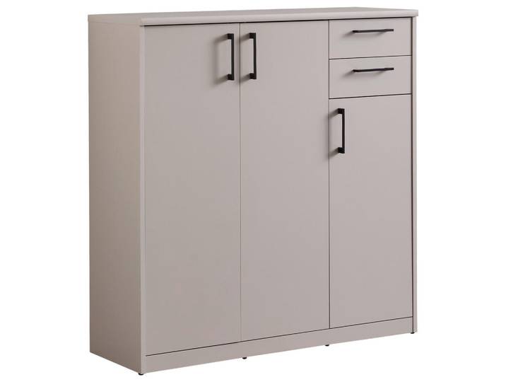 Xora Kommode, Kaschmir, 5 Fächer, 2 Schublade(n) Schubladen, 106x110x36 cm, Beimöbel erhältlich, Wohnzimmer, Kommoden & Sideboards, Kommoden