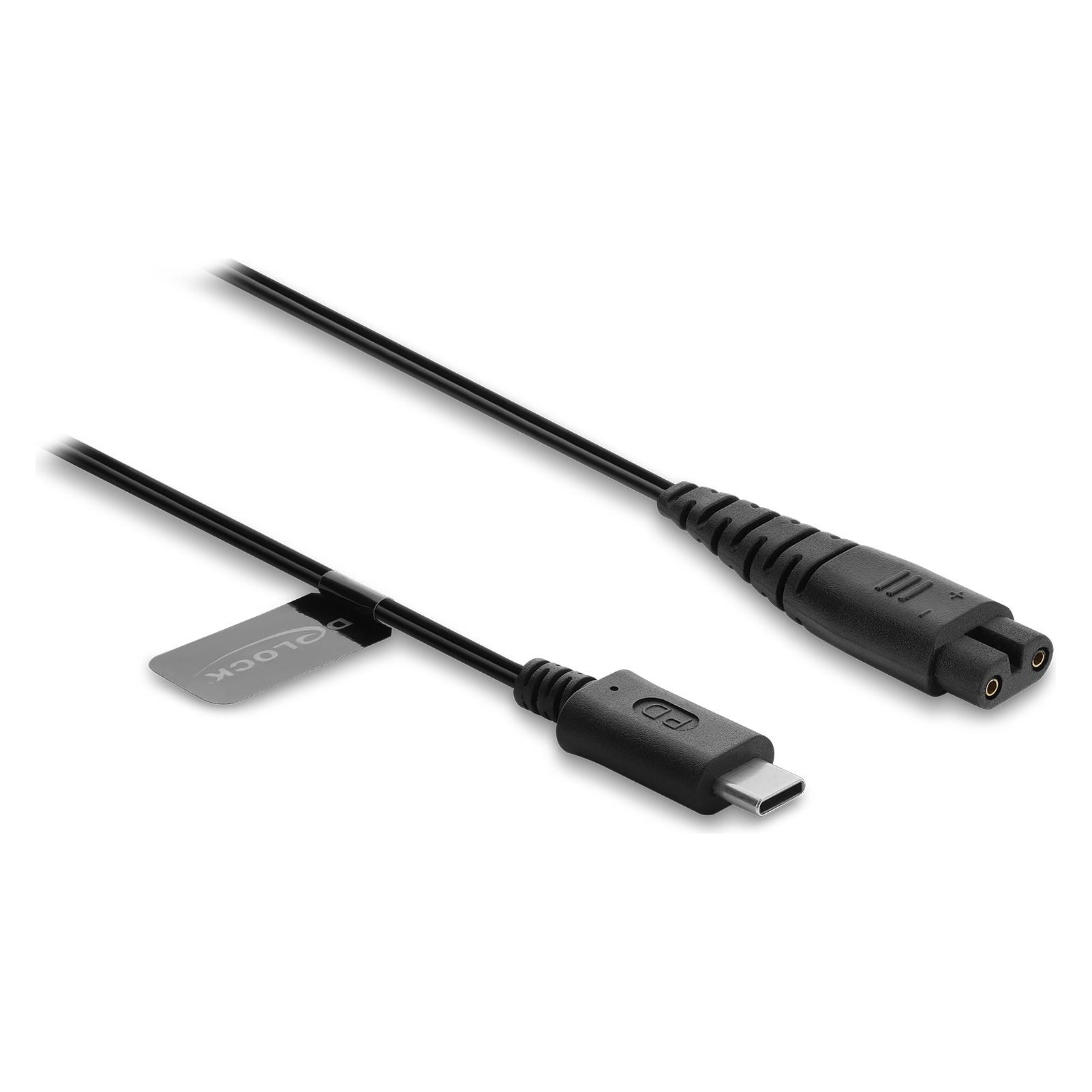 Delock USB Type-C Ladekabel 5 V für Elektrorasierer kompatibel mit Hatteker RFC-588, RFC-598, RFC-690, RF (1.20 m) (91798)