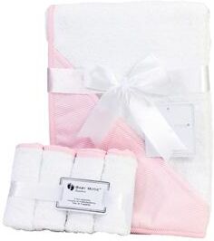 3 Stories Trading Co Hooded Baby Towel with WashCloth Bundle