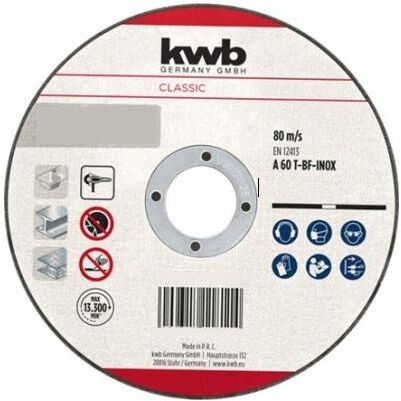 Disco taglio smerigliatrice Einhell 49711816 (115x1,6 mm)