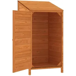 vidaXL, Gartenhaus + Gartenschrank, Lameletta