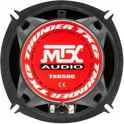 MTX Audio, Car HiFi Lautsprecher, Audio TX650C 13 cm 2-weg coaxial luidspreker - 320 Watt (320 W, 13 cm)
